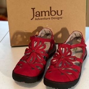 NEW Jambu - “Abby” Comfort Sandal size 9 Red